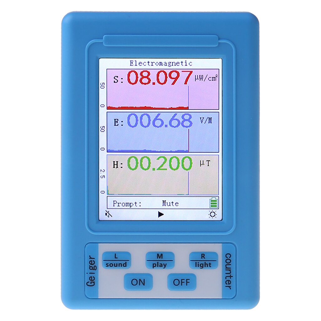 Brand and Electromagnetic Radiation Detector Dosimeter Monitor Radiation Tester EMF Meter BR-9A