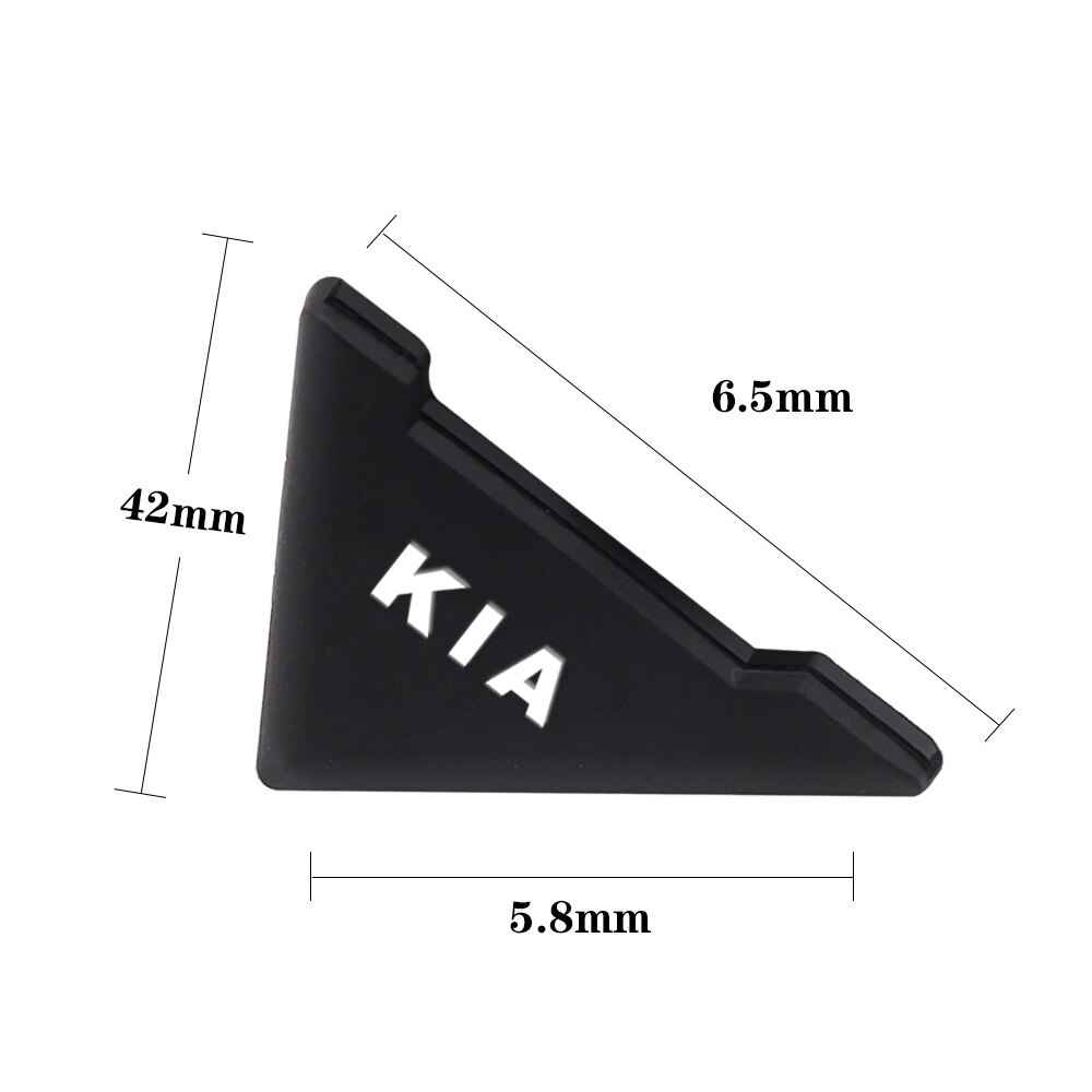 2 Teile/los Von Anti-Kollision Und Anti-kratzen-Protektoren Silikon Tür Ecken Für Kia Chevrolet Suzuki Mazda Renault SAAB