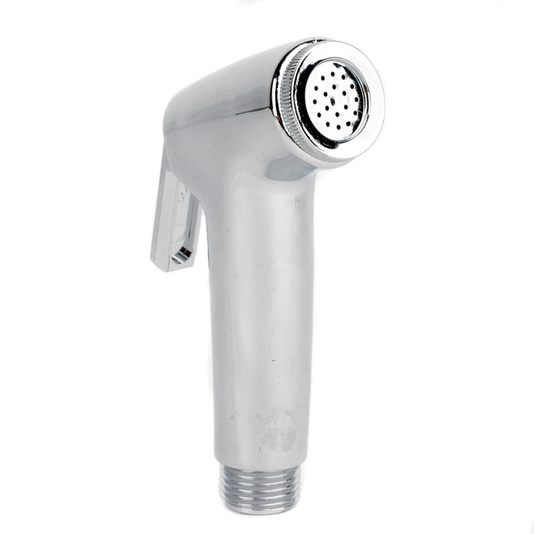 ABS Sproeier Handheld Bidet Douchekop Nozzle Badkamer Shattaf Spuit Douchekop ith PU Slang voor Badkamer Hardware