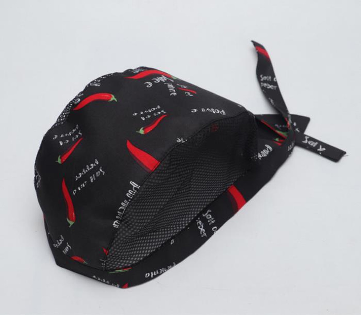 Men Women Adult Adjustable Chef Hat Mesh Kitchen Cooking Hat Restaurant Chef Skull Cap Hairproof Headband