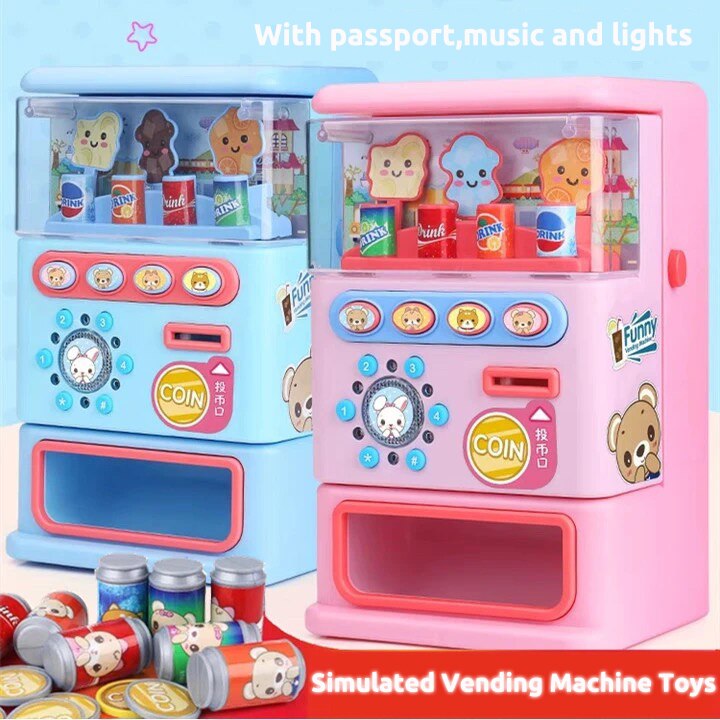Kinderen Gesimuleerde Drankjes Speelgoed Automaat Puzzel Pretend Set Voor Kids Kinderen Christmas Leren Educatief Speelgoed