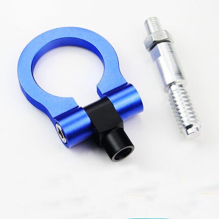 Car tow hook for focus mk3 mk2 exterior front bumper modified tow hook: Blue