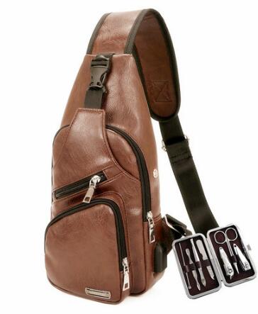 Stylish Sling Bag Crossbody Chest Bag With Spacious Orderly Storage