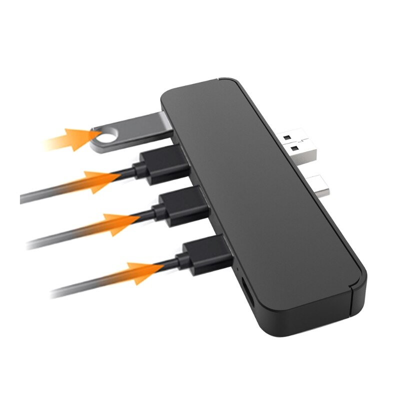5 Port USB 3.0 Data Hub Multiple USB Port Laptop Desktop Extension Hub External USB Extender Ports for PS5