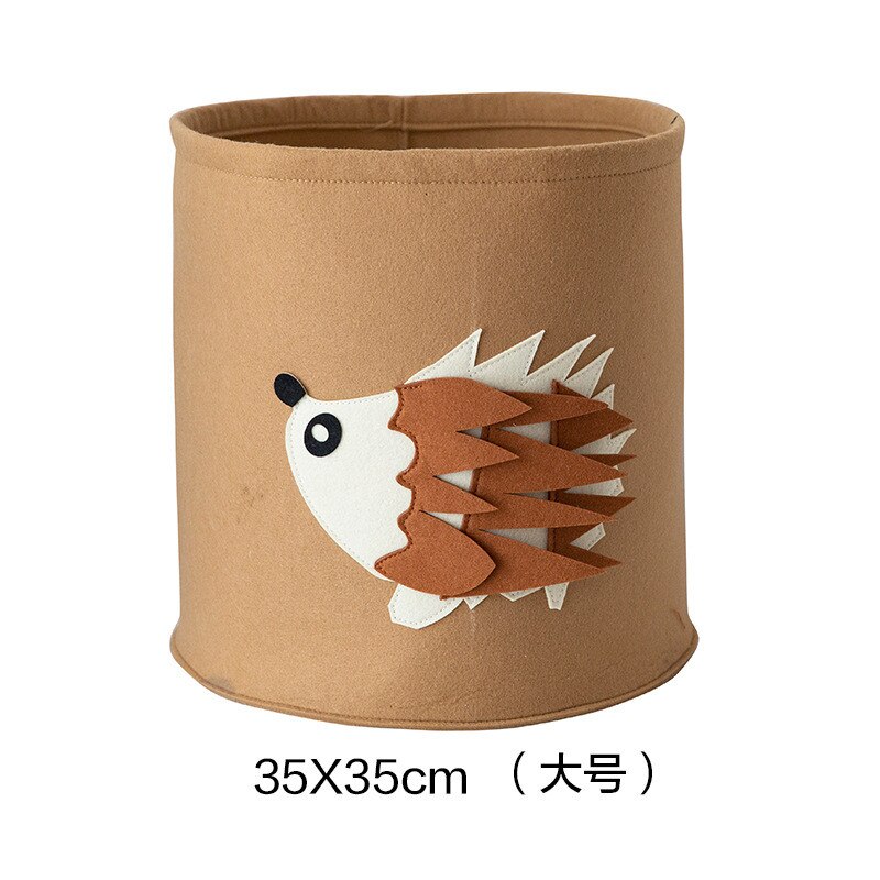 Ins Nordic Kid Zacht Tapijt Tapijten Cartoon Dier Kind Tapijt Speelgoed Opbergtas Kinderkamer Decoratie Voor Baby Bed bumper: Hedgehog XL
