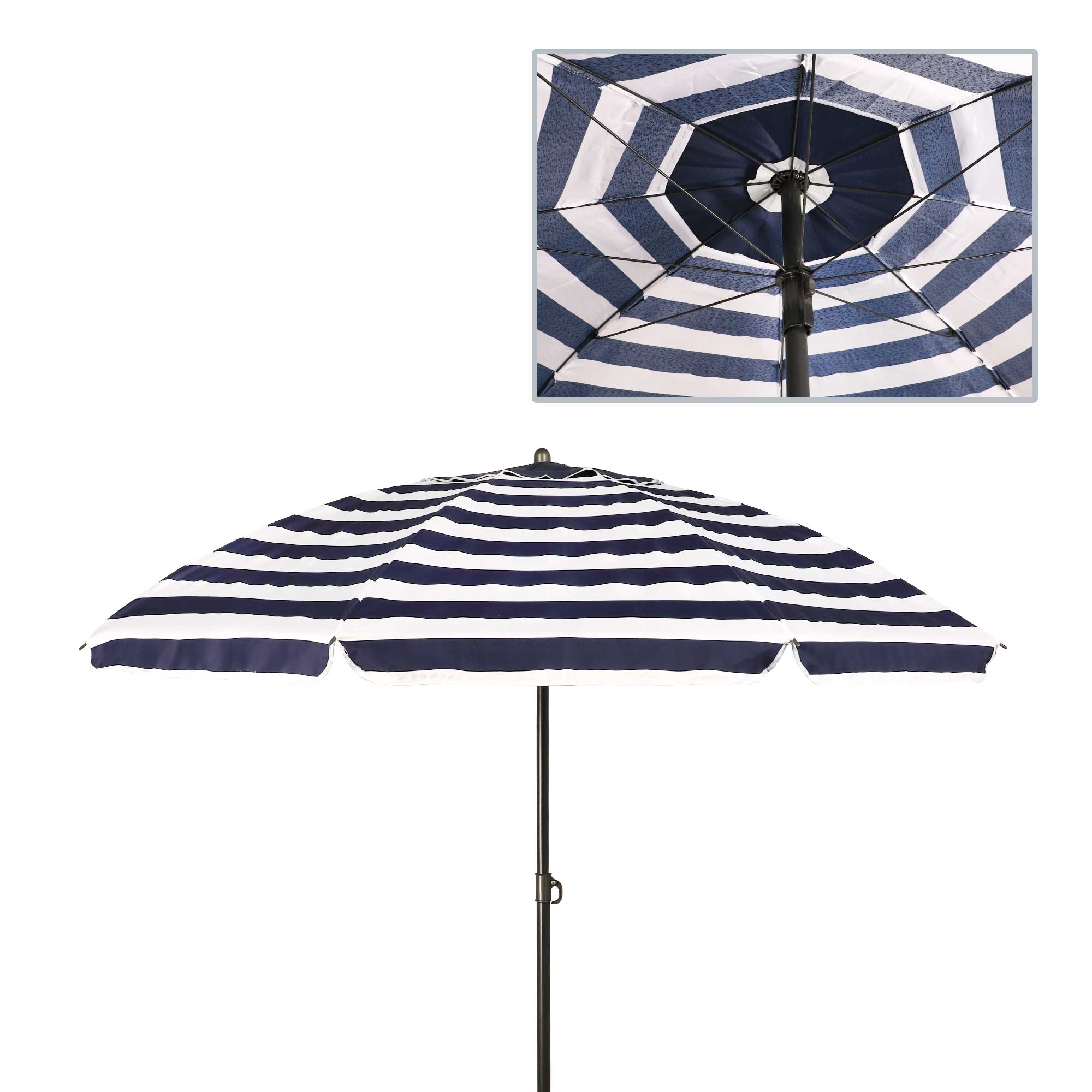 Sombrilla playa D200 cm con protección UV30 Aktive Beach