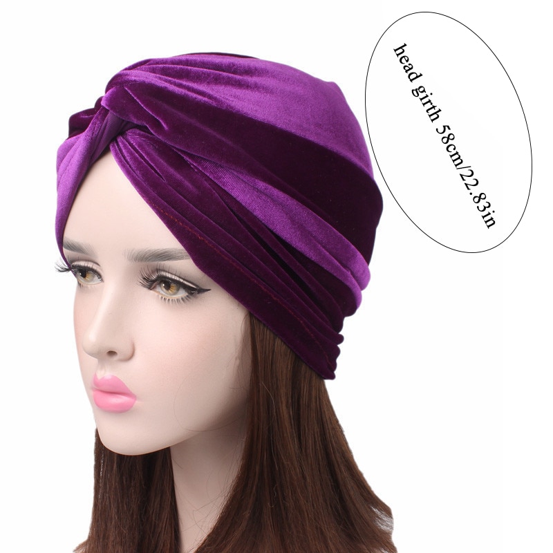 Nueva Cruz musulmana turbante gorros Hijab interiores Hijab islámico cabeza bufanda sombrero diadema turbante mujer musulmán turbante Hijabs