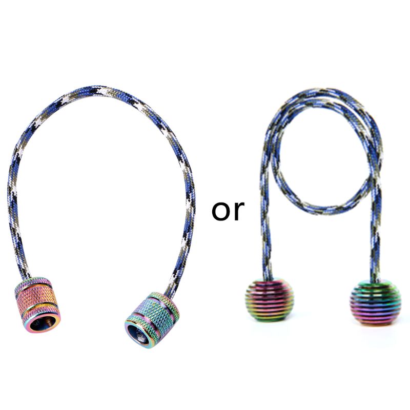 Aluminium Begleri Fidget Speelgoed Zorgen Kralen Vinger Vaardigheid Paracord Stress Speelgoed Axya