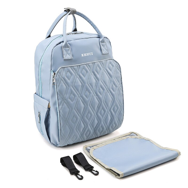 Large Capacity Diaper Bag mom Nappy Bag Waterproof Multifunction Outdoor Baby Stuff Organizer Stroller Hooks: BZT072C