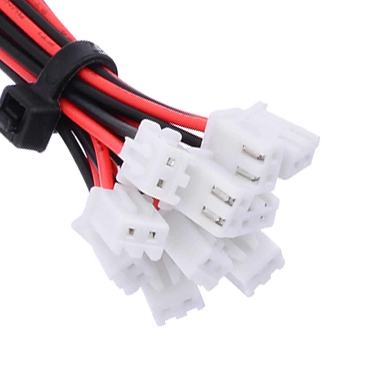 10 Sets Mini Micro 2 Pin JST XH Connector Plug 2.54mm With 24AWG Wires Cables 150mm Length