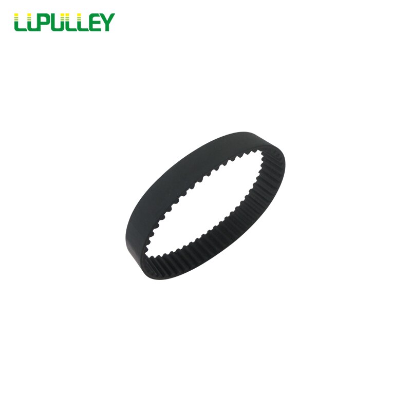 LUPULLEY XL Distributieriem Tandriem 60XL/64XL/68XL/70XL/72XL/74XL/76XL Type 5.08mm Pitch 10mm Breedte Zwart Rubber Closed-loop