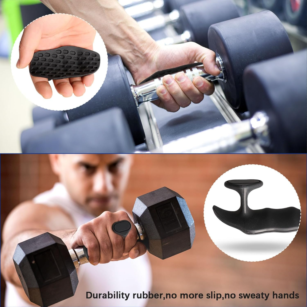 2 stuks antislip trainingsgrepen voor mannen en vrouwen, geschikt voor gewichtheffen, draagbare deadlift- en pull-upgrepen, vingerversterkers en gripversterkers.