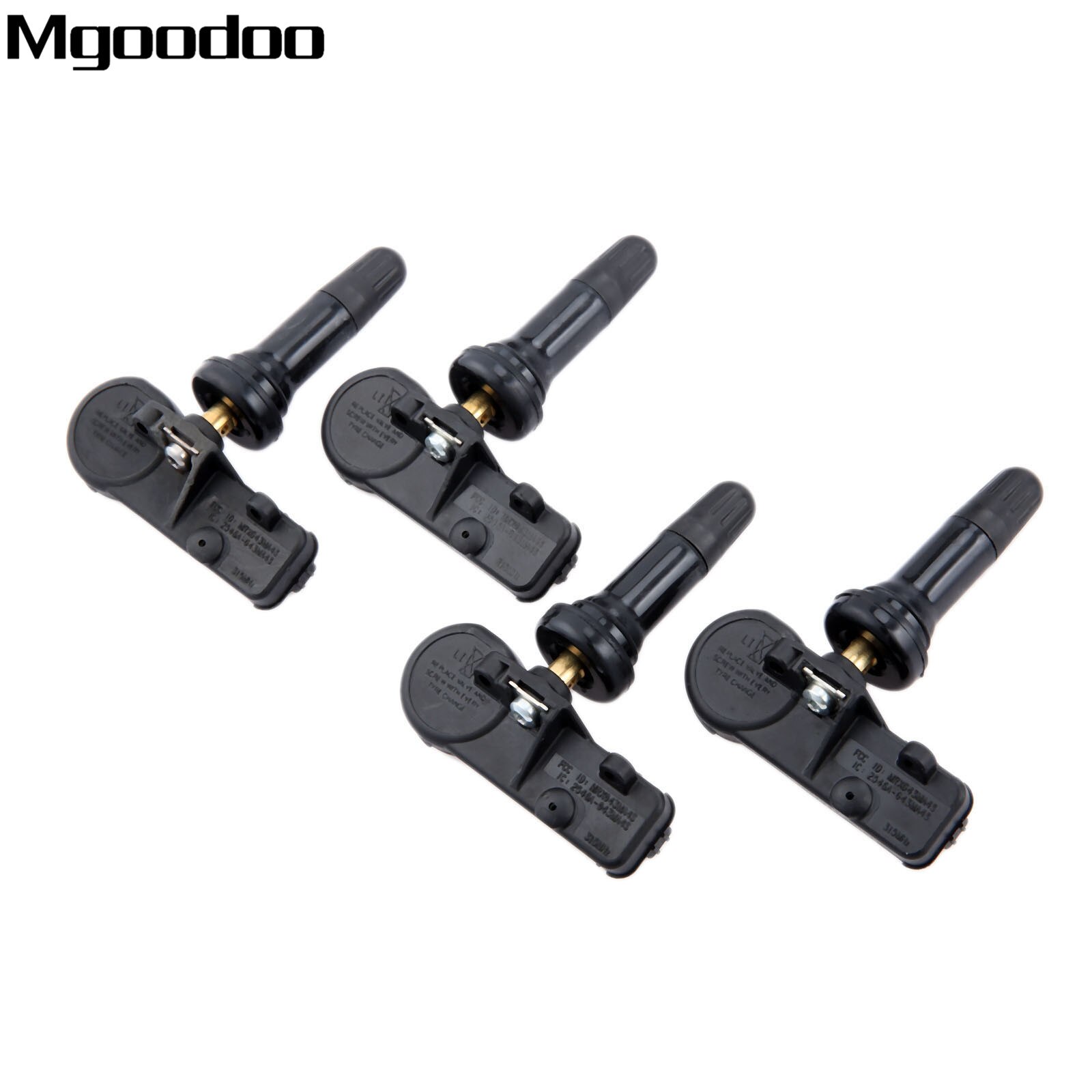Mgoodoo 4Pcs 12768826 TPMS Tire Pressure Monitor Sensor 22854866 25920615 MRXG43MA4S 315 MHz For Buick Cadillac Chevrolet GMC