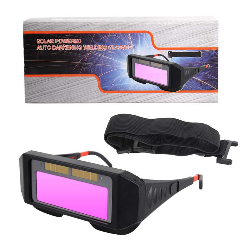 Gafas de soldadura con oscurecimiento automático, cascos de soldadura, gafas solares especiales antideslumbrantes, herramientas para accesorios de soldadura