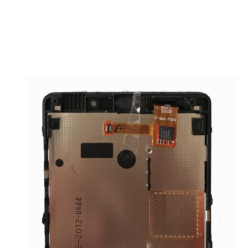 Original Für Nokia Lumia 820 LCD Anzeige mit berühren Bildschirm Digitizer Montage Mit rahmen