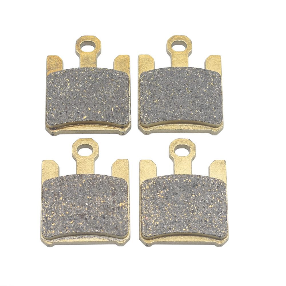 Pastillas de freno delantero y trasero para motocicleta, para Kawasaki Ninja ZX10R, ZX1000, años 2004 a 2007, ZX-6R, ZX636, ZX-6RR, ZX600, ZX, 6R, 636, 6RR, años 2003 a 2006: 2 pair front