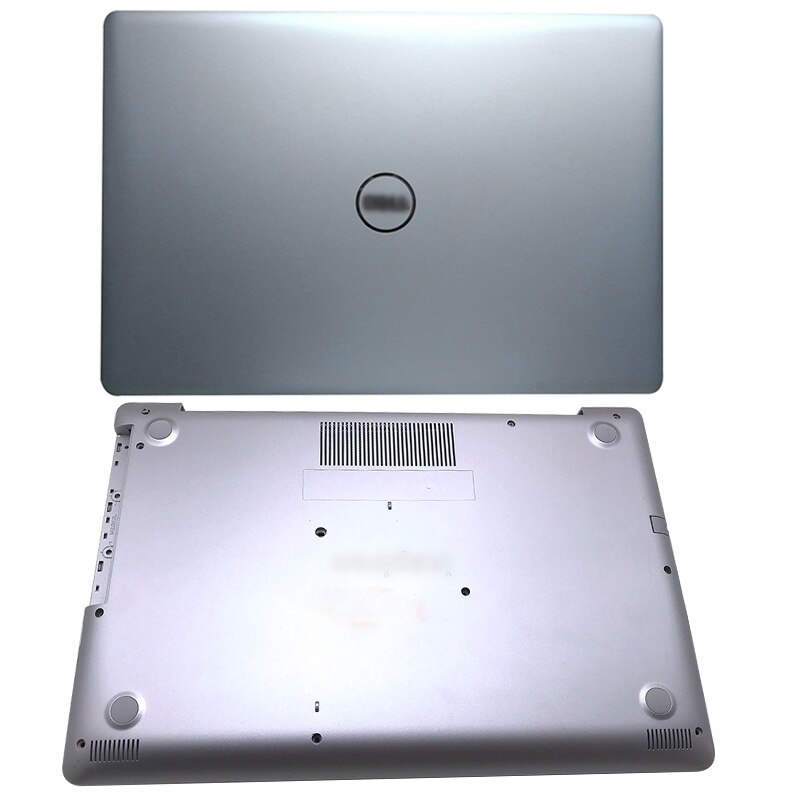 Top Back Cover Voor Dell Inspiron 15 5570 5575 Series Lcd Back Cover/Front Bezel/Palmrest/bottom Case Achterklep Cover Zilver