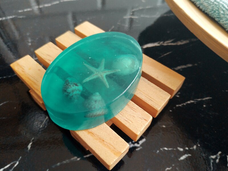 sea star and shell soap ocean themed handmade de... – Grandado