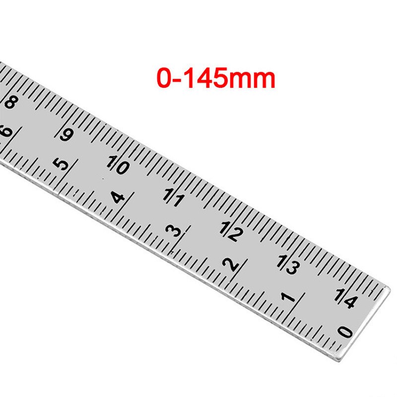14.5Cm 180 Graden Verstelbare Gradenboog Multifunctionele Rvs Ronde Kop Hoek Heerser Wiskunde Meetinstrument