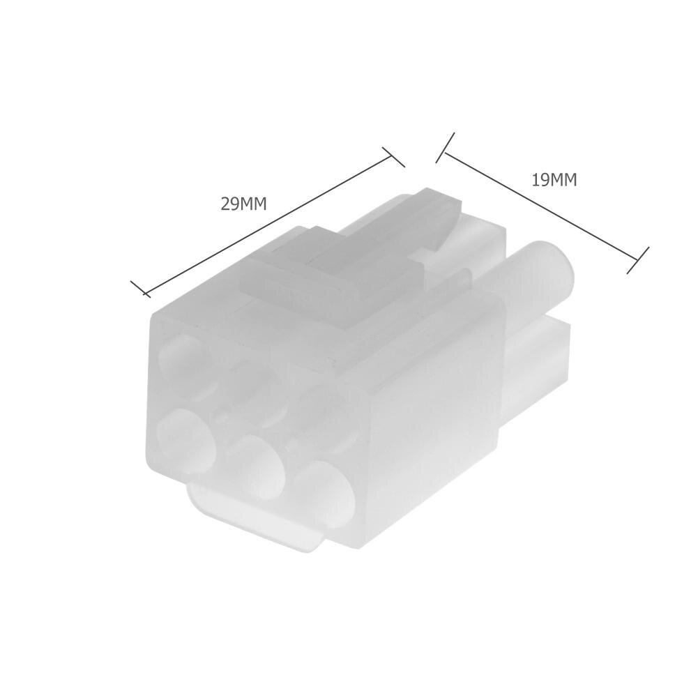 Conector de Cable de alimentación de 6 pines, adaptador de Cable de enchufe para YAESU FT-857D, FT-897D