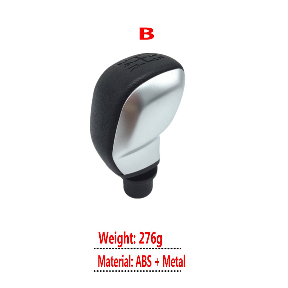 MT 5 Geschwindigkeit Schaltknauf für Peugeot 306 406 307 308 407 106 206 107 207 301 605 807 3008 5008 Partner für Citroen C2 C3: B
