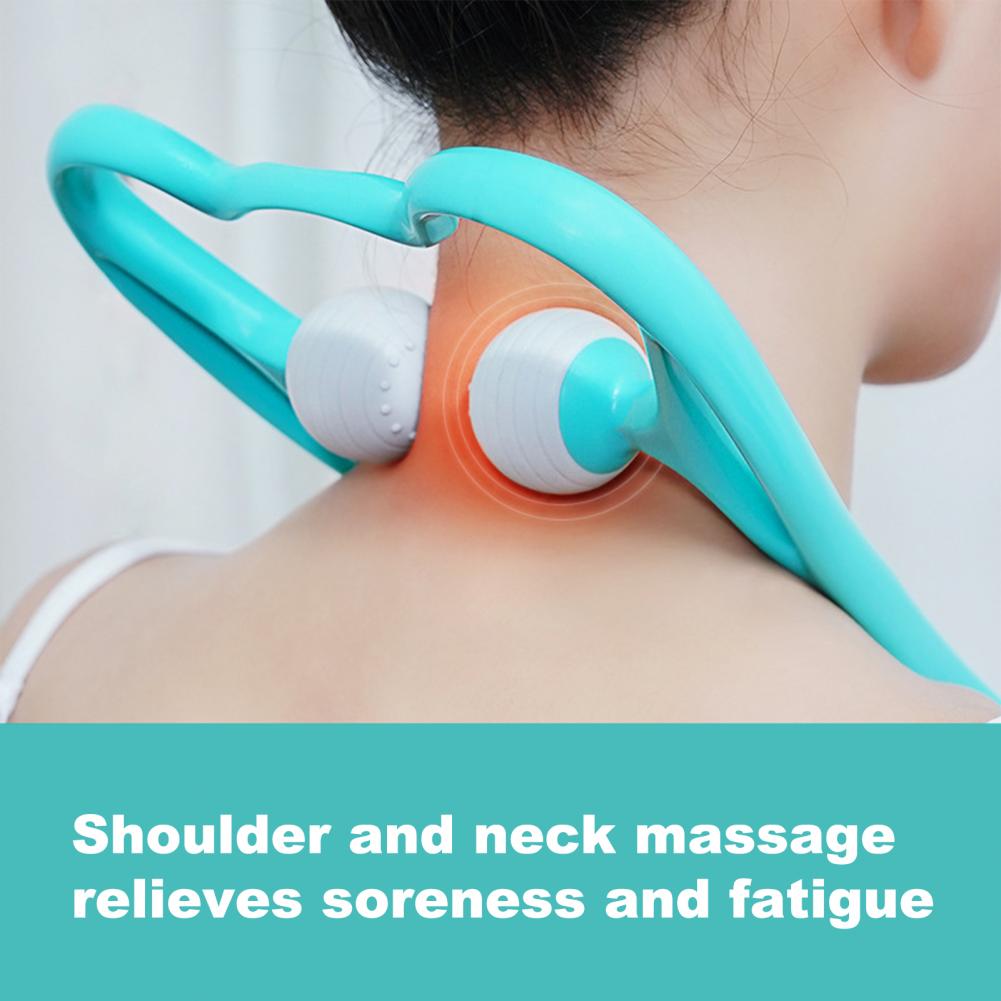 Nakke massager nakke smerter lindre triggerpunkter farverige lille størrelse terapi nakke massage værktøj muskel træner