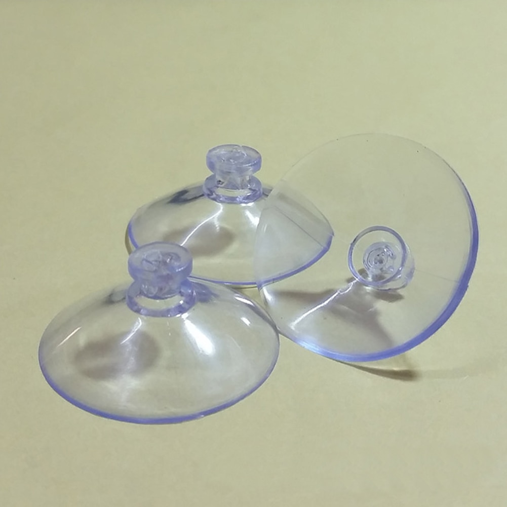 50 stk sugekop udskiftninger til glas bordplader sug gennemsigtig enhver type bred vifte badeværelse sugekop