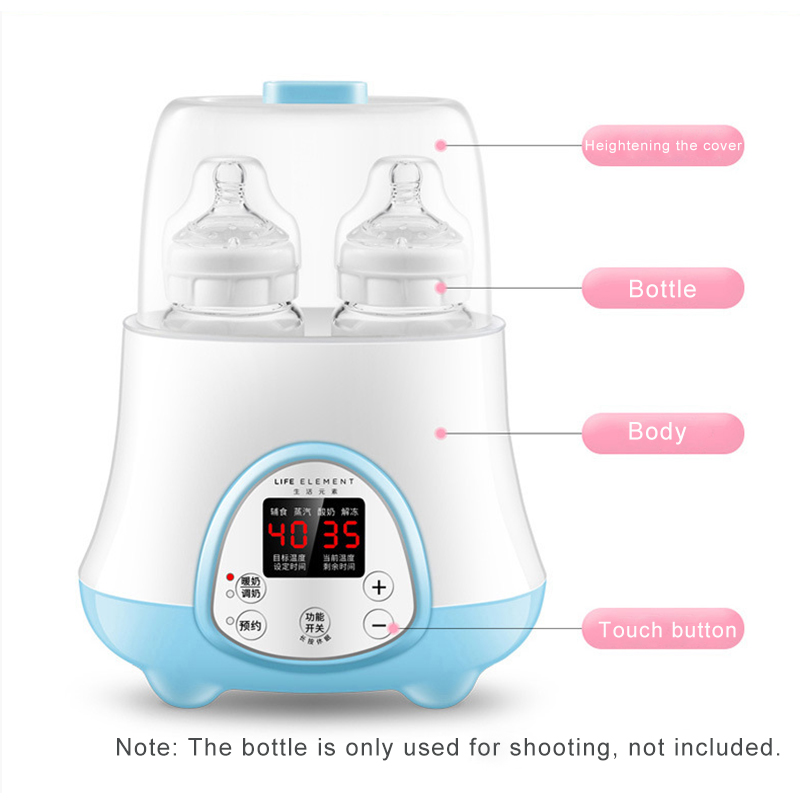 Kbxstart Multifunction Warm Milk Sterilizer Baby Feeding Bottle Warmer Heater Universal Bottle 220V Electric Warmer Milk Food