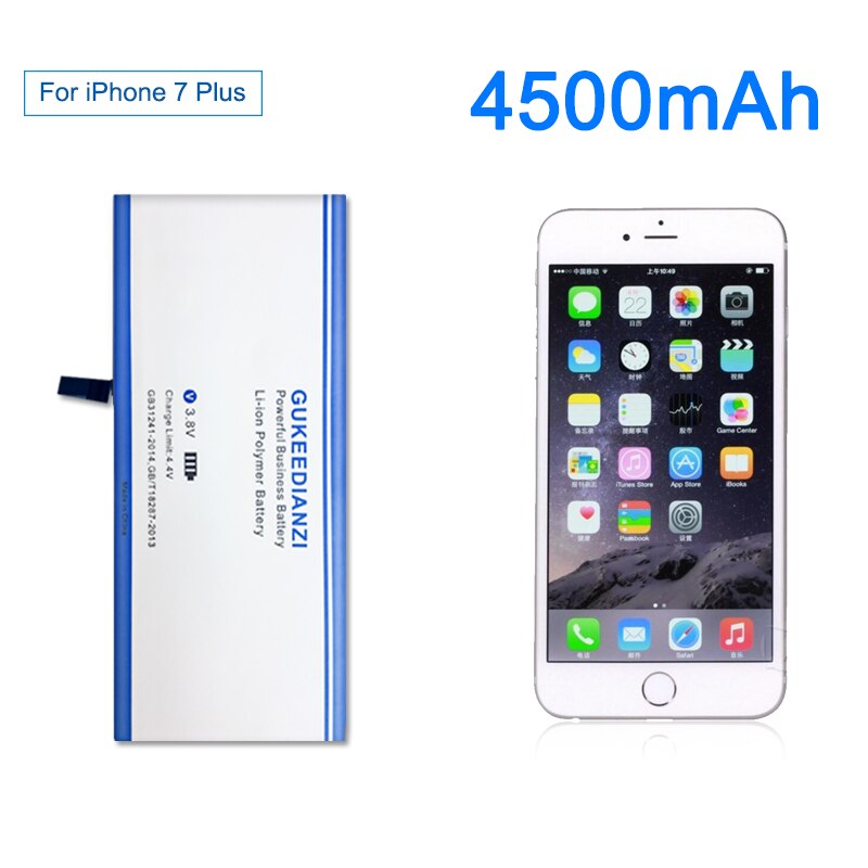 GUKEEDIANZI 4800mAh Ersatz Batterie Für iPhone 7 Plus Lithium-Polymer Wiederaufladbare Batterie