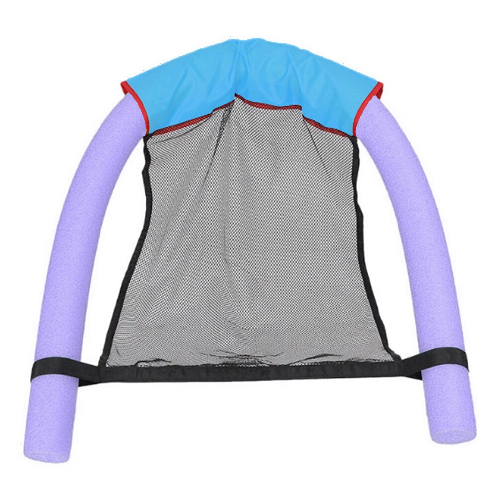 Swimming Floating Chair Pool Float Party Kids Adult float Bed Seat Water Flodable Ring Lightweight Beach Ring Noodle Net chair