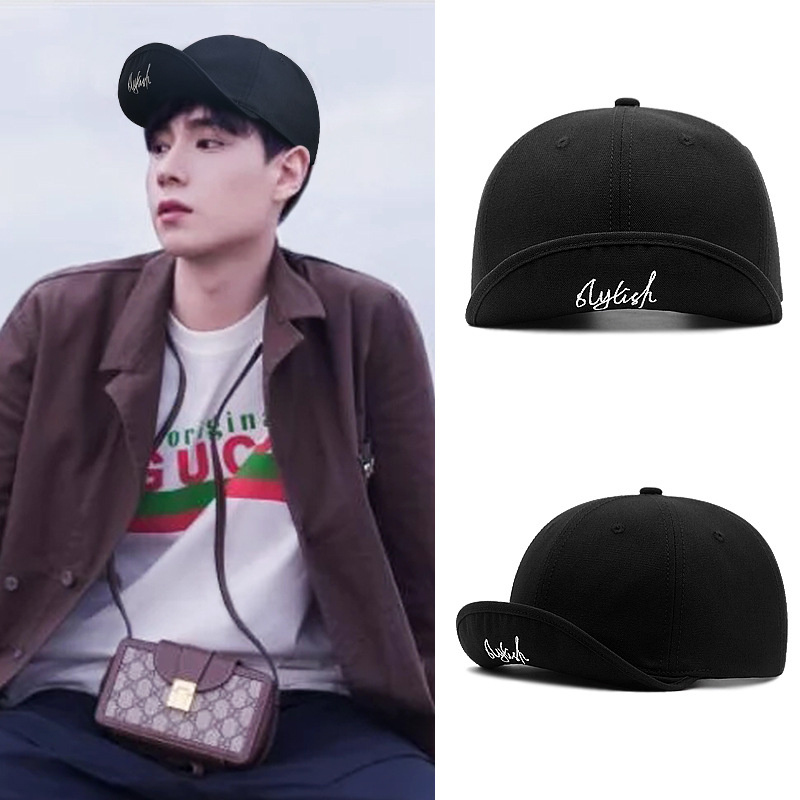 Upturn Brim Soft Cotton Riding Cap Women Sun Caps Big Head Men Oversize Large Baseball Hats 56-60cm 60-65cm