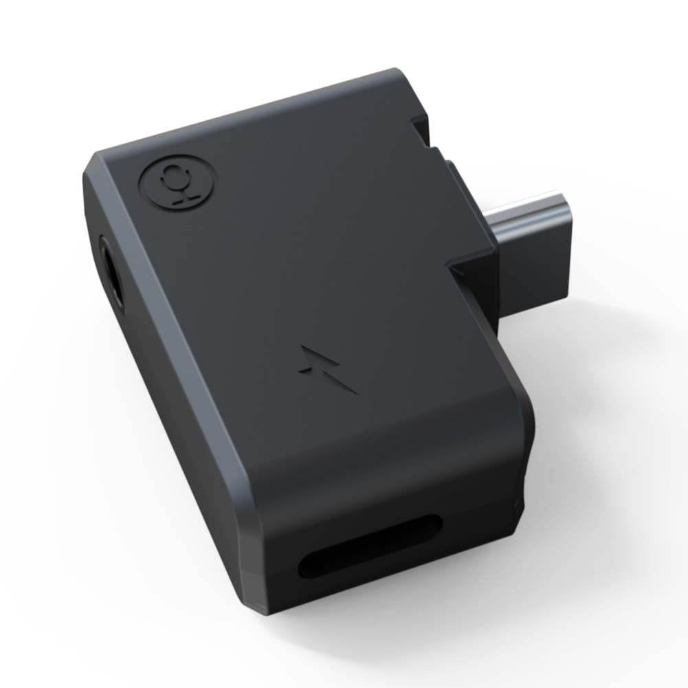 Adaptateur de Microphone convertisseur externe léger Audio type-c, chargement d'éléments musicaux portables pour Insta360 ONE X2