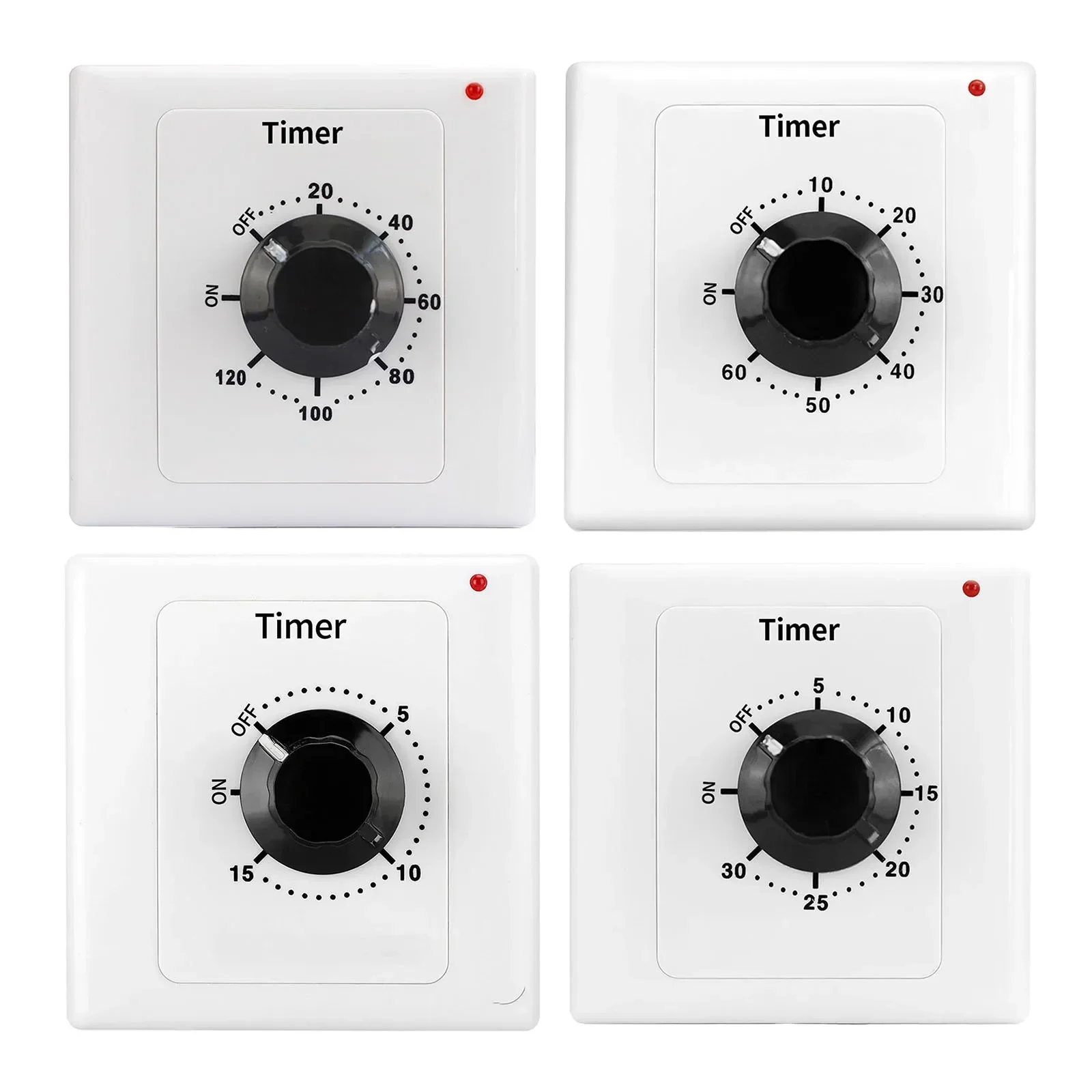 11 AC250V 15A Mechanische Countdown Controller Tijdschakelaar Voor Huishoudelijke Apparaten Betrouwbare Bediening Brede Compatibiliteit
