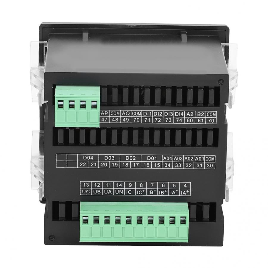 3-Phase 400V / 100V Multifunctional Digital LED Electricity Volt Power Meter RS485 Communication 220V 40-65Hz Digital Wattmeter