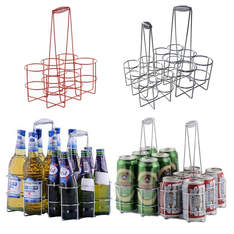 Stout ölställ korg ktv ölkorg ölställ grillställ bärbart stativ öluppfödare bbq bar vin ölflaskor plockare