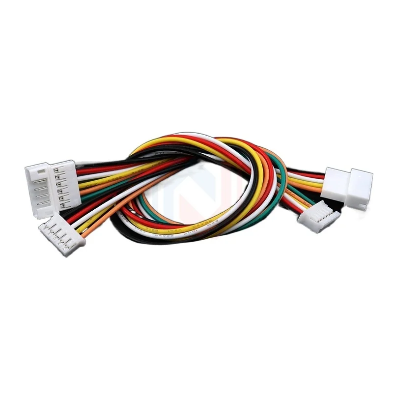 5 st. jst 1.25mm ph2.0 xh2.54 förlängningsledning 2/3/4/5/6/ -polig  ph 2.0mm xh2.54mm- hane-hona-kontakt med kabel 10/20/30cm 26 awg