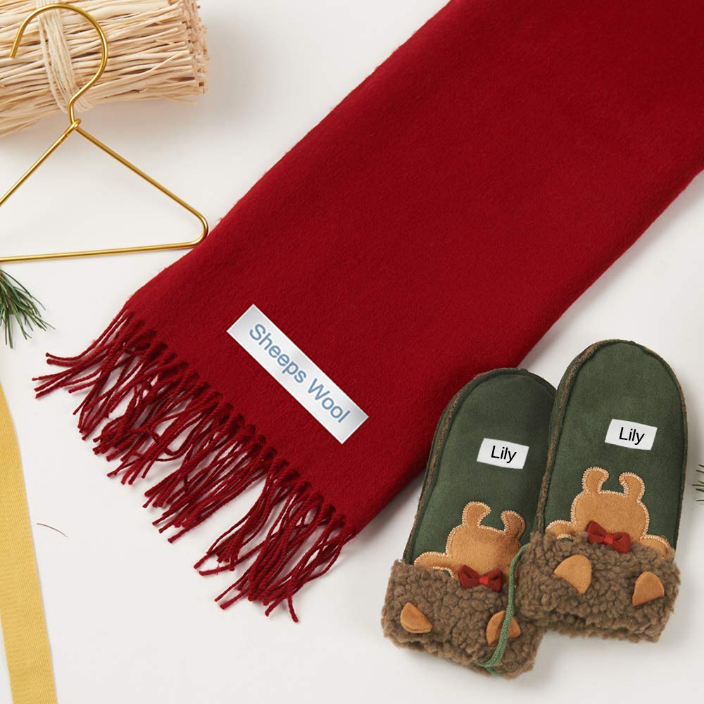 Fimax 5PCS TZe-FA231 Compatible for Brother P touch Fabric Iron on label tape TZe FA231 TZ-FA231 for Brother P-touch Printers