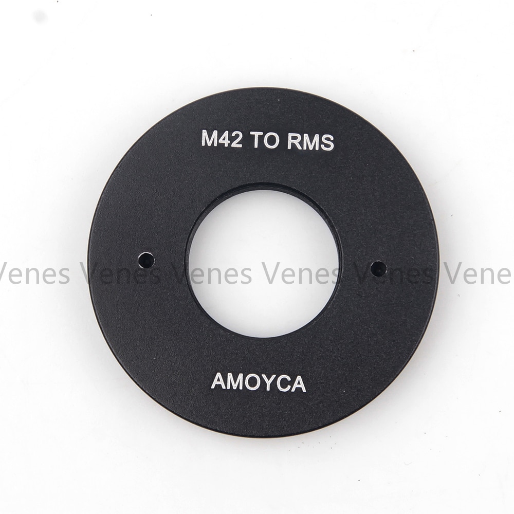 Venes 20mm Voor RMS-M42, aluminium Lens Adapter Pak Voor RMS Royal Microscopie Society Lens M42 Mount Buiten Draad m42