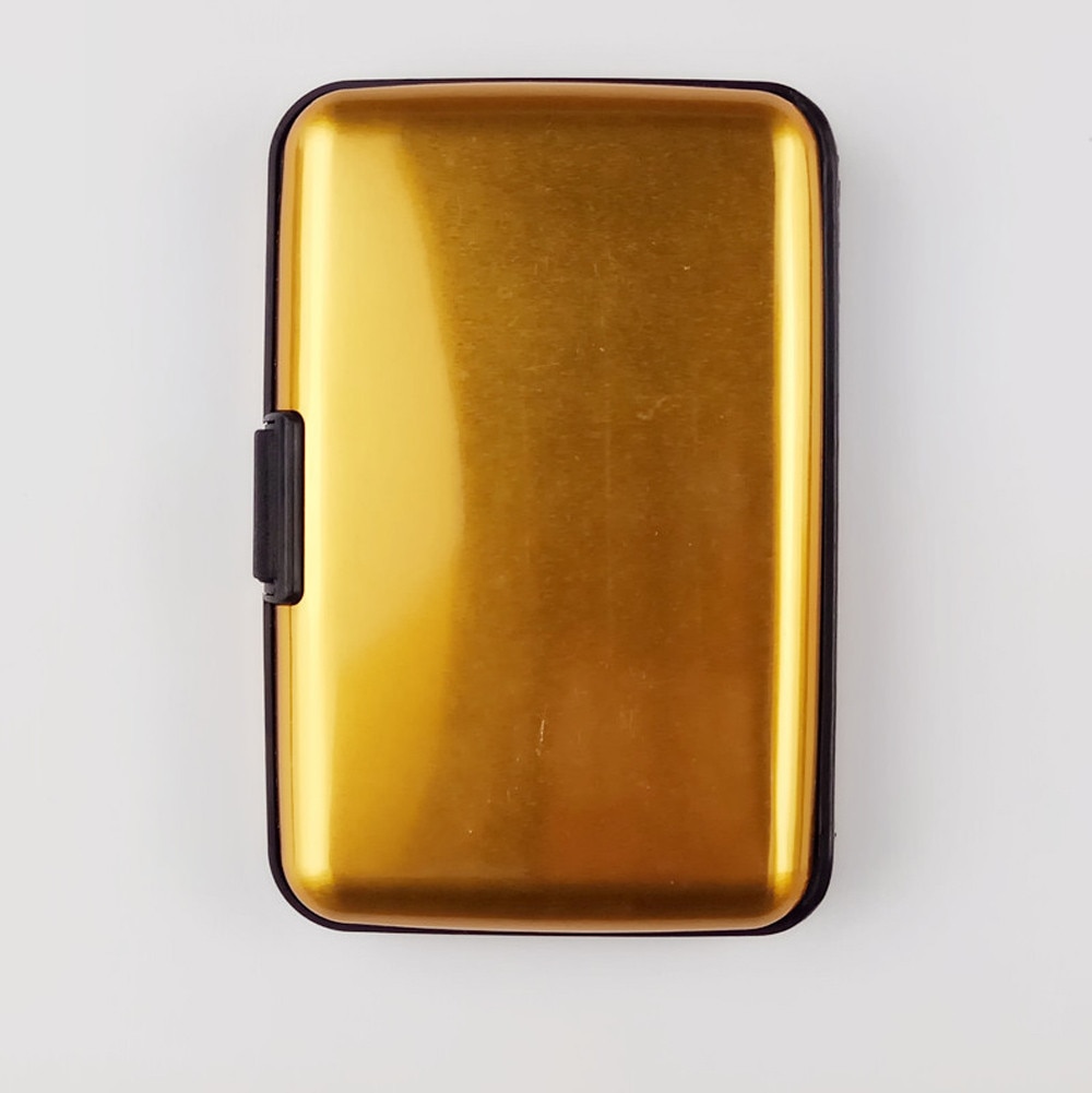 Heren Kaarthouder Heren Waterdicht Zaken ID Credit Card Wallet Plastic Pocket Case #20