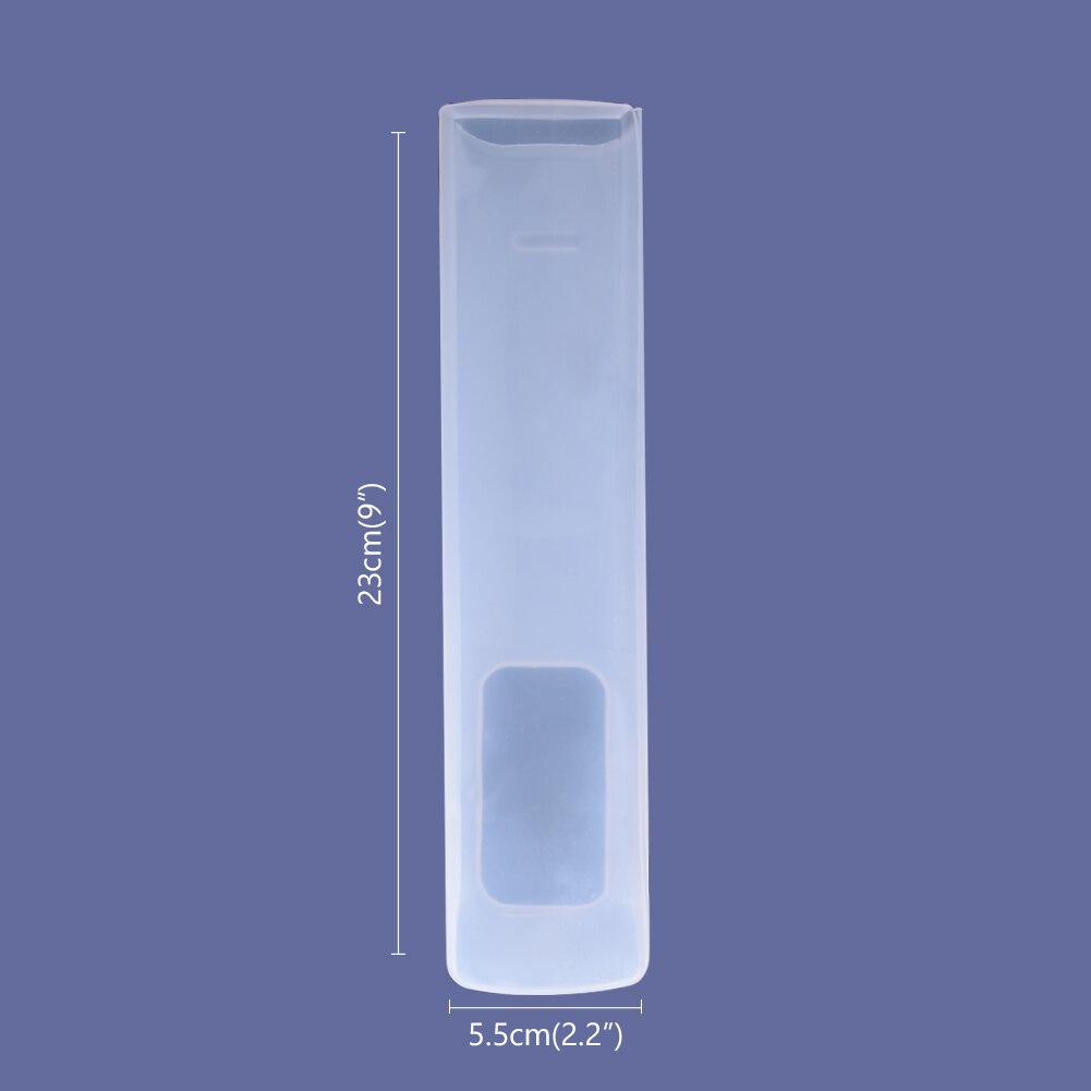 Transparent Silicone Remote Control Cover For Hisense Konka Haier TV Air Conditioner Remote Control Case Dust Protective Case: Model J 23 x 5.5cm