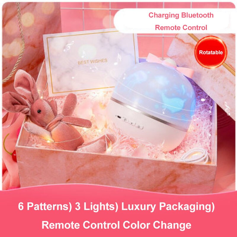 Xiaomi Mijia Cosmos de la estrella proyector lámpara LED estrellado cielo proyector lámpara de cama de dormitorio de los niños cama dormir escritorio lámpara de noche de: Charging Bluetooth