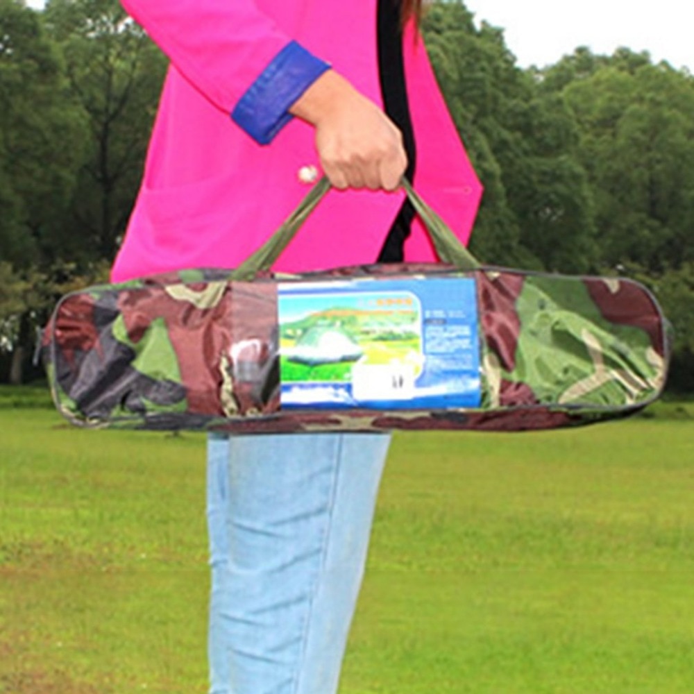 Portable Outdoor Camping Double Persons Tent Waterproof Dirt-proof Camouflage Folding Tent for Travelling Hiking