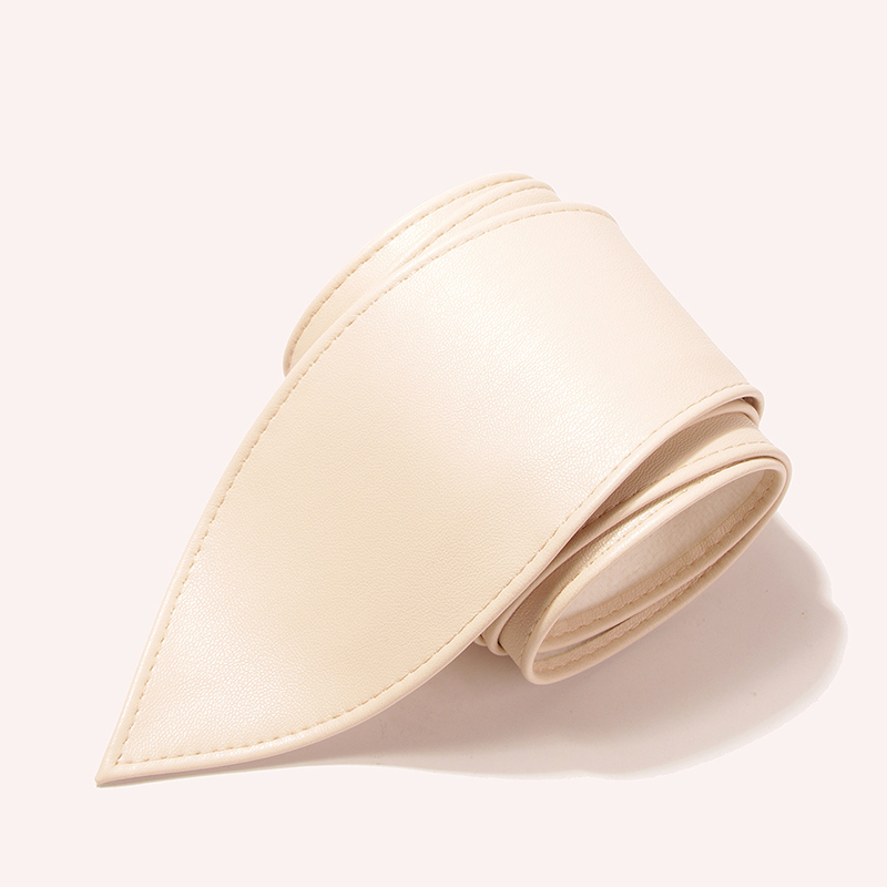 Ceinture à nœud de tempérament, en simili cuir, à la , large, délicat, doux, accessoires pour vêtements,