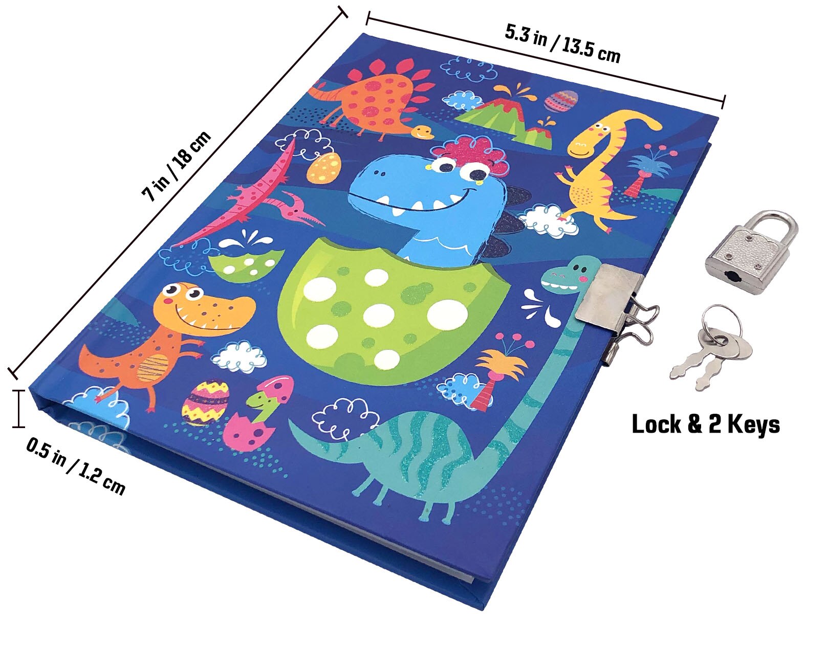 Diario Segreto,Perfect Dagboek Met Slot En Sleutel, Dinosaurus Journal Notebok Voor Kinderen, studenten Secret Handleiding Grootboek Custom Boek
