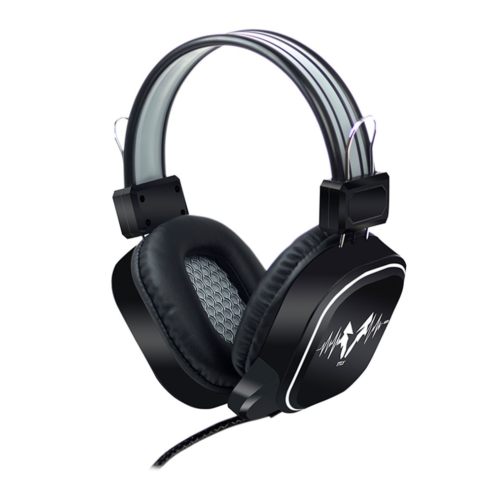 USB Wired Gaming Headphone LED RGB Lighting Over-Ear Gamer Headset With Microphone For PC Laptop X-box One PS4 Game