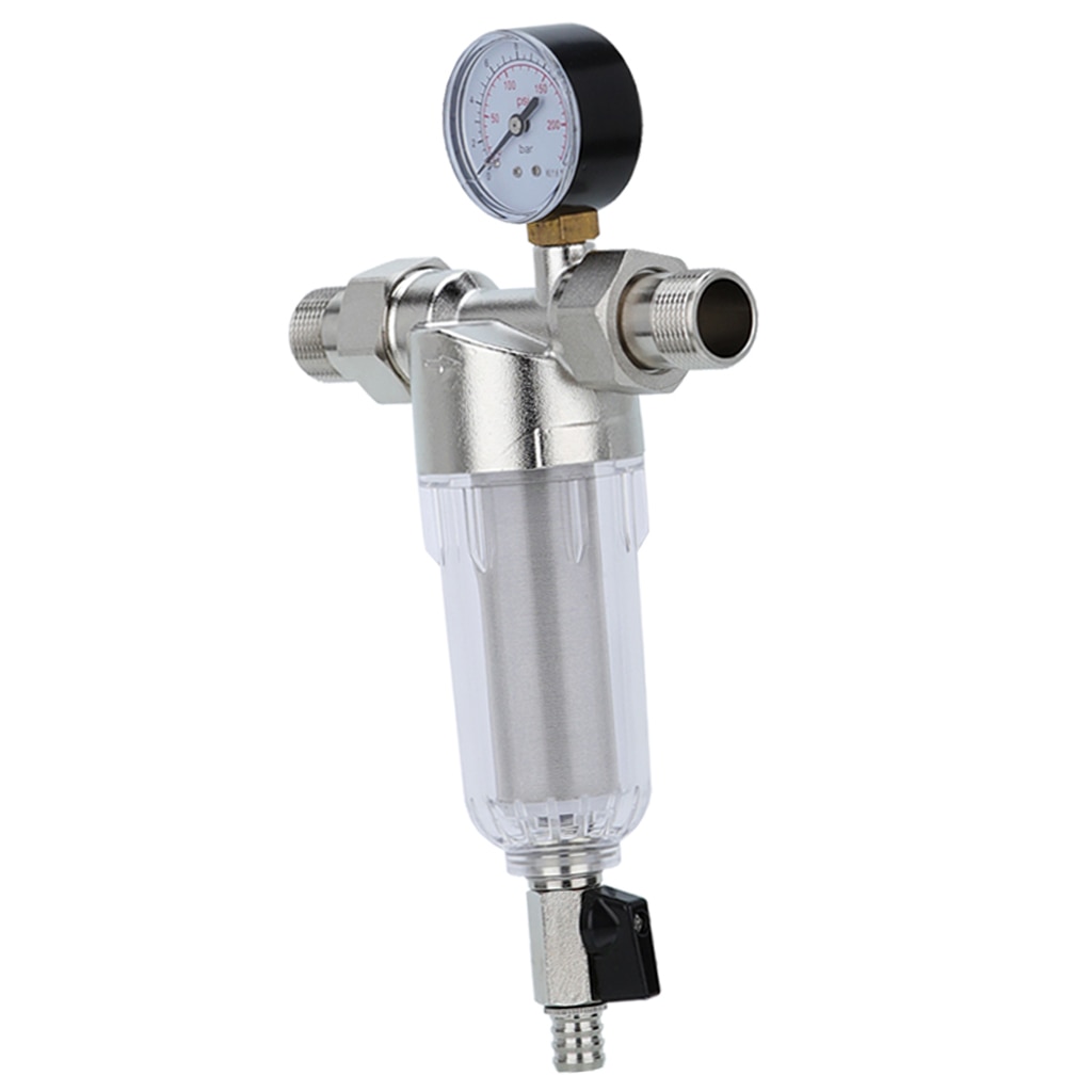 Whole House Tap Well Water Filter Housing Sediment Water Pre Filter 3/4'