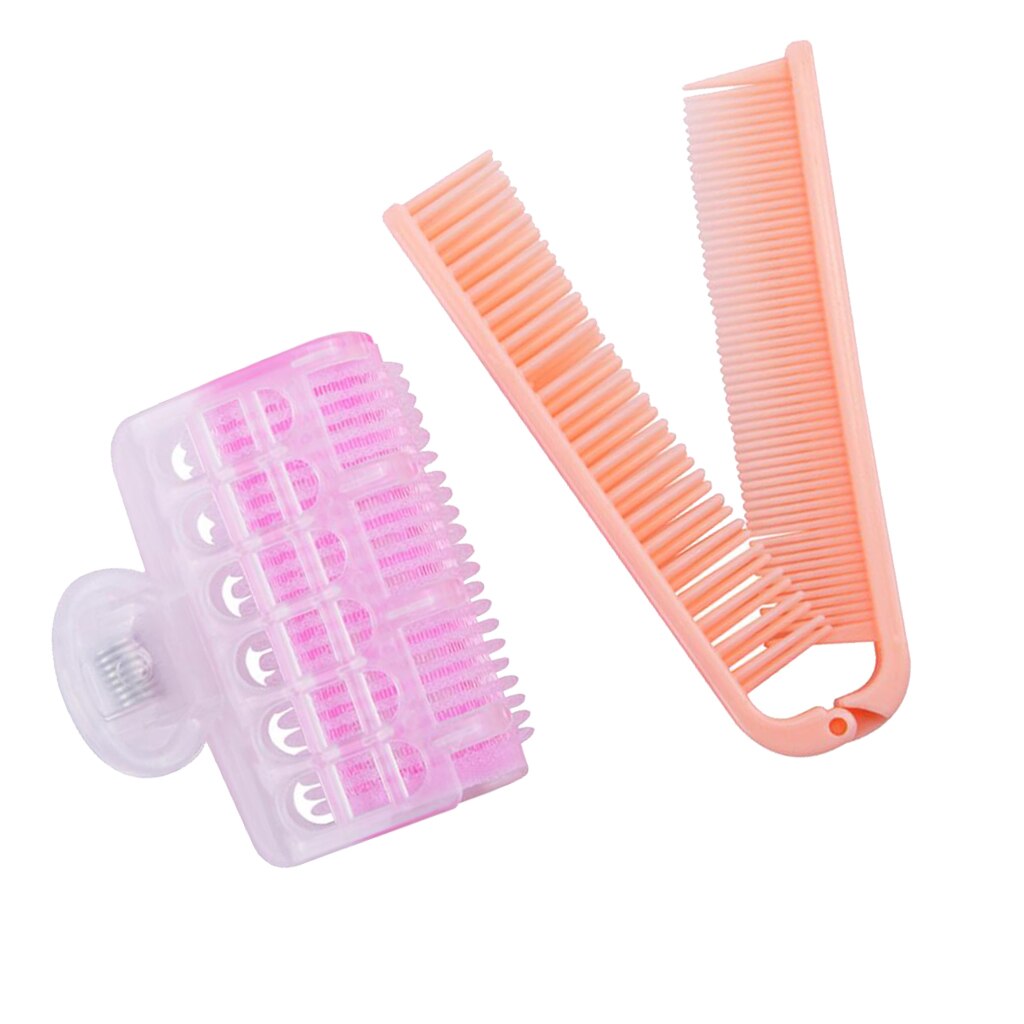 De enderezar estilo peine pinza de pelo de peluquería herramienta Kit de 2 útil belleza/cuidado del cabello/herramientas/peines