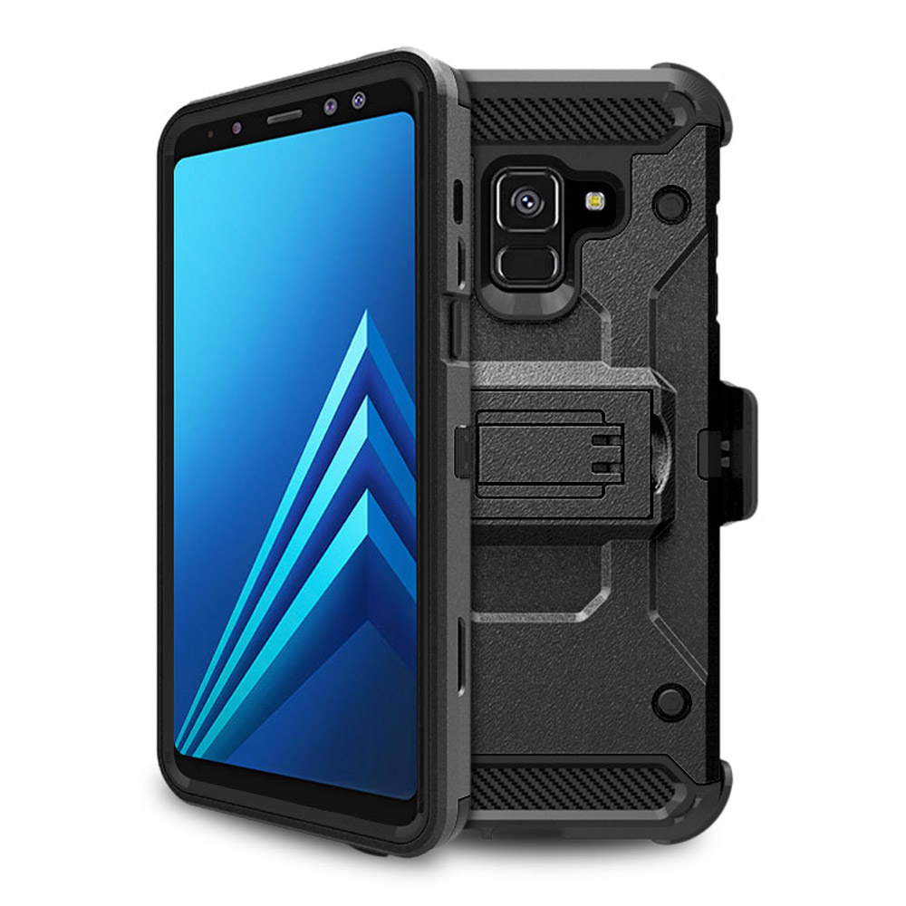 Zware Armor Case Voor Galaxy A8 + Riem Clip Holster Beschermende Cover Voor Samsung Galaxy A8 /A5 A530 A530F