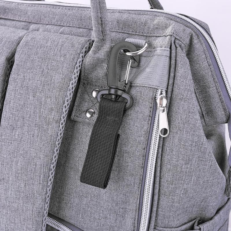 2 uds. Ganchos de cochecito de bebé, bolsa de pañales para silla de ruedas, colgador de bolso organizador de pañales, Clip, accesorios para carritos, colgador de bolsa, ganchos de cochecito de bebé