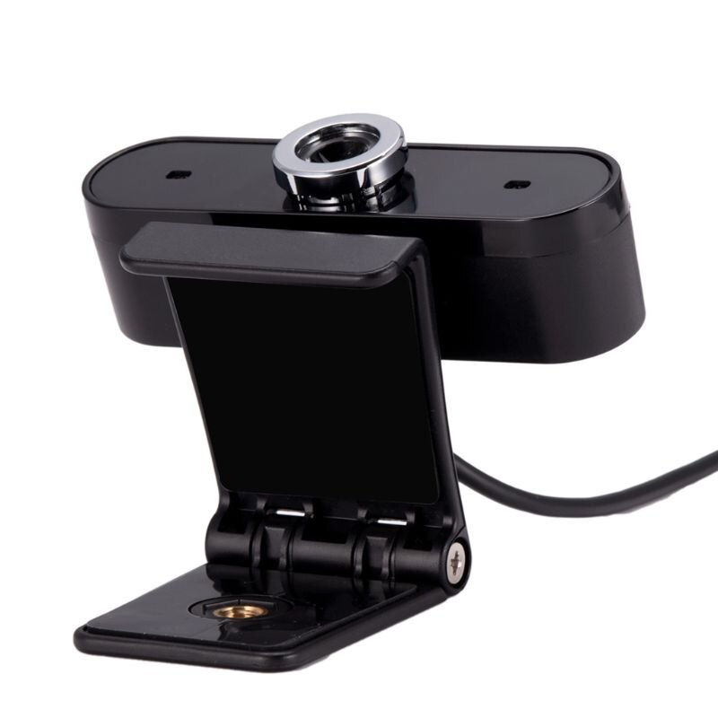 360 degrees rotatable 2.0 USB Webcam Camera Video Recording Web Camera with Microphone For PC Computer